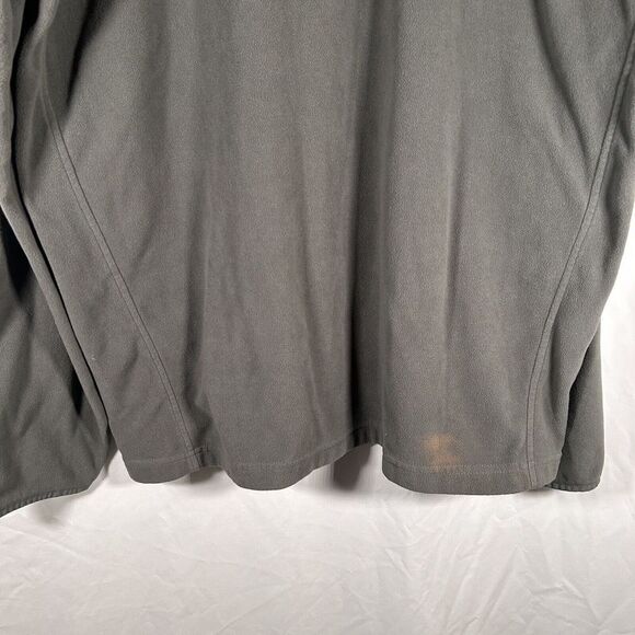 Eddie Bauer Sweater Men's TXL Green 1/4 Zip Long Sleeve Zip Pocket Pullover - Picture 10 of 11